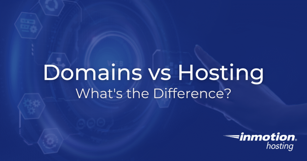 Domains vs Web Hosting - Hero Image