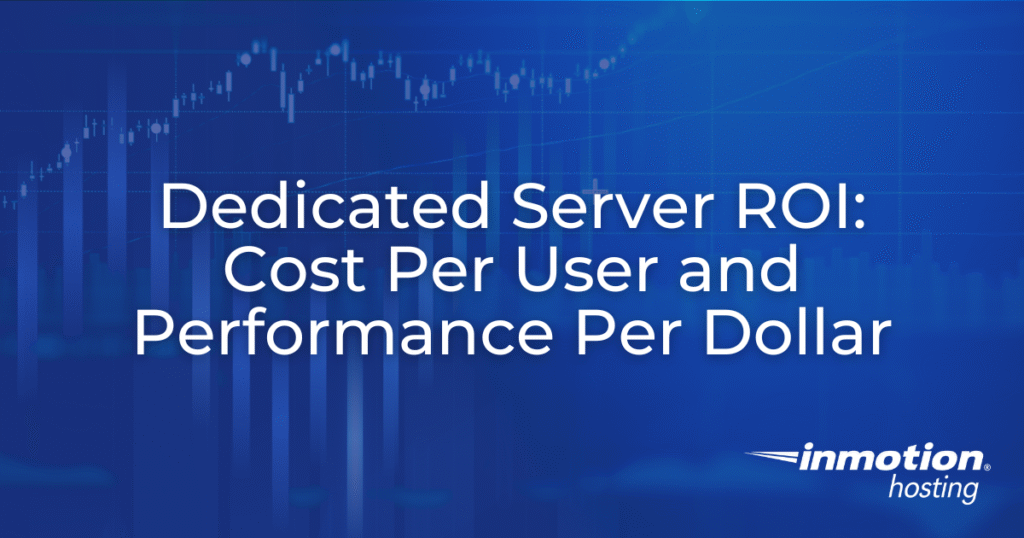 Dedicated Server ROI: Cost Per User and Performance Per Dollar - Hero Image